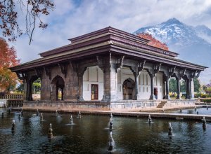 Leisurely walk in Mughal Gardens 